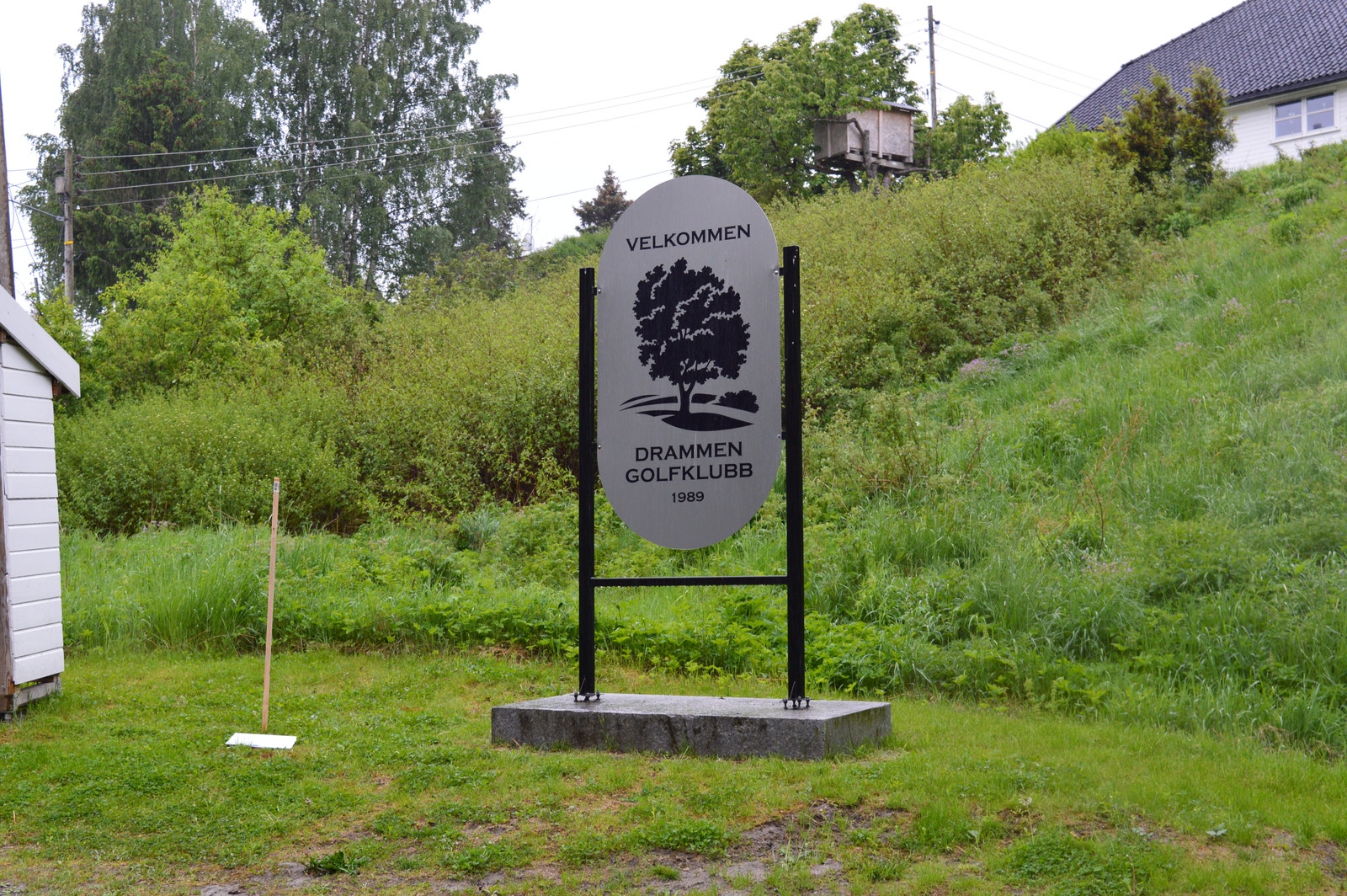 Drammen golfbane i umiddelbar nærhet