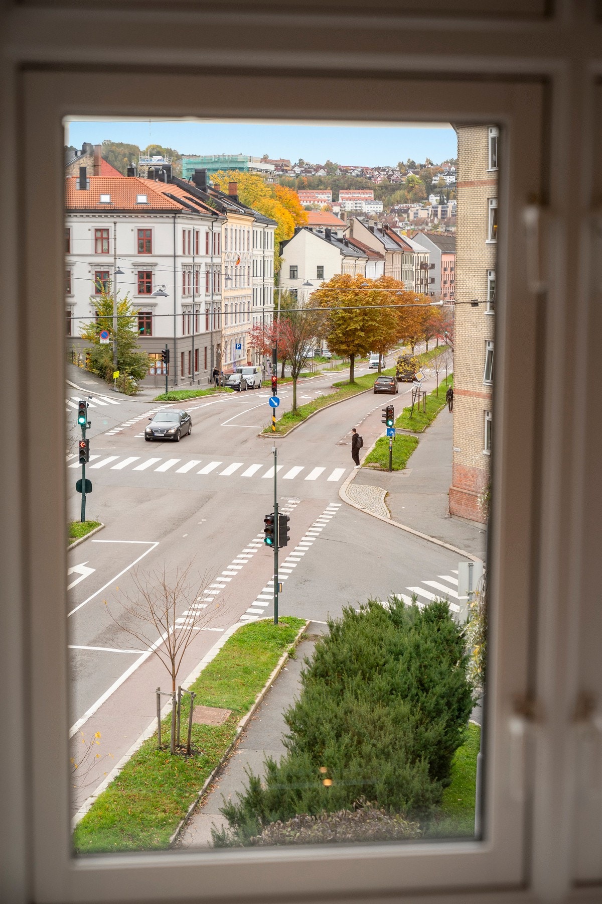 Herlig utsyn mot Kjølberggata. Galleribilde