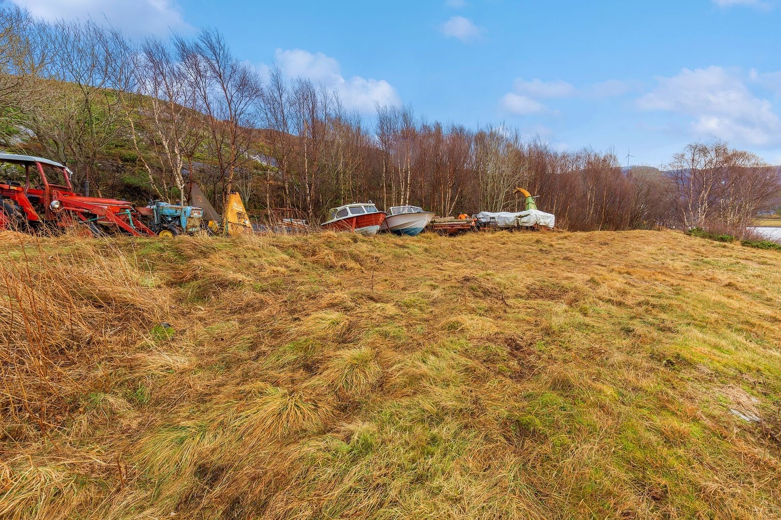 Tomten ligger i et område som allerede er regulert for fritidsbebyggelse. Galleribilde