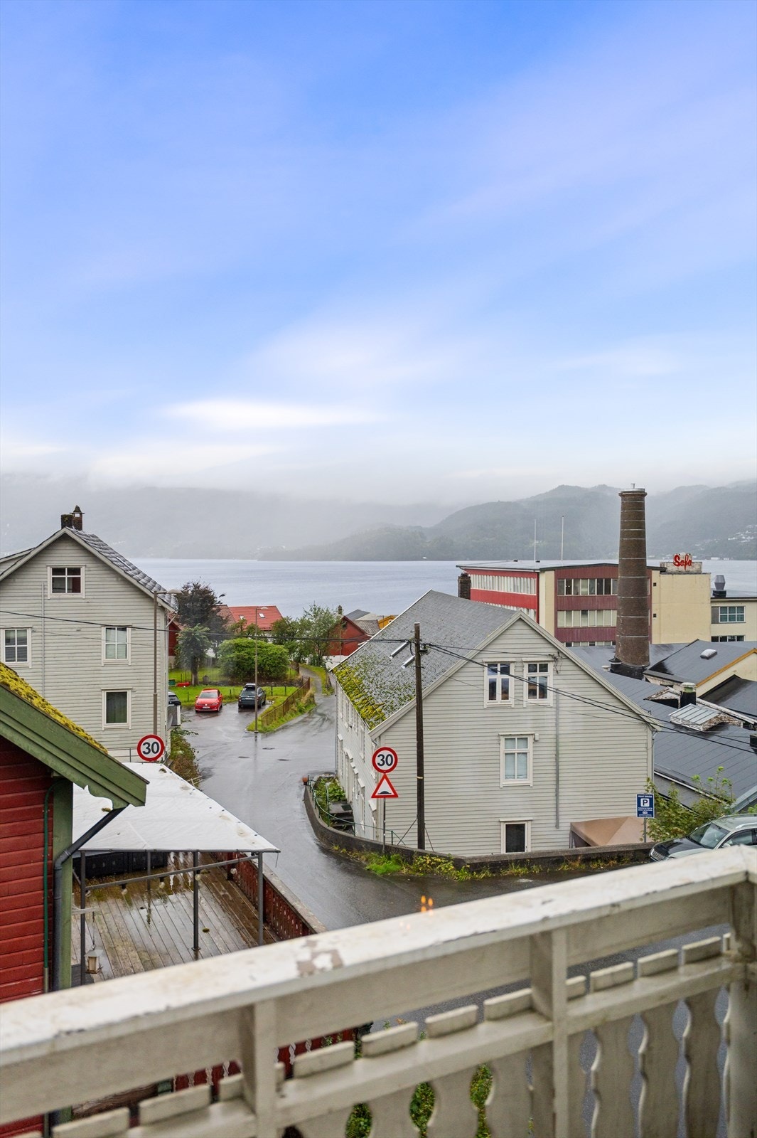 Utsikt utover nærområdet Galleribilde