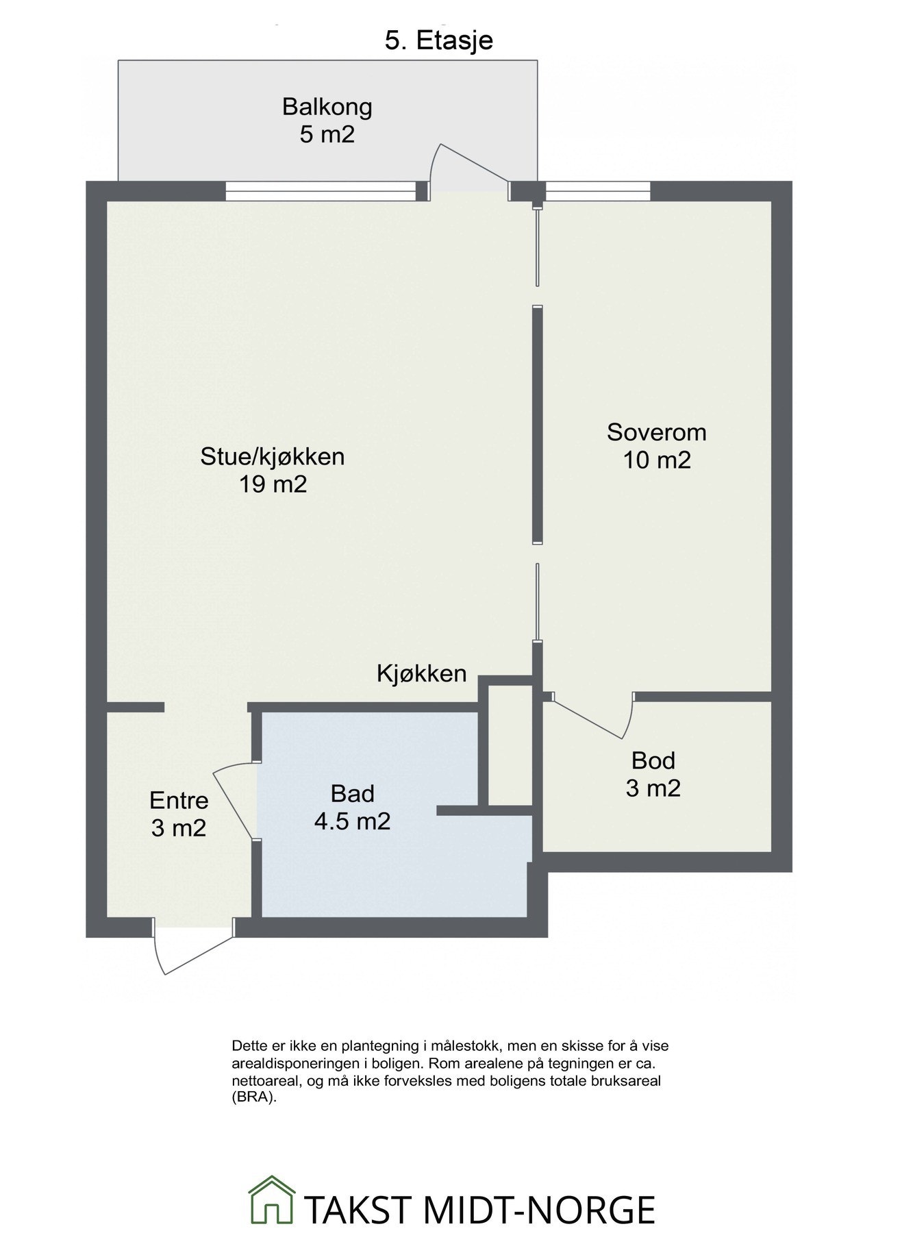 Planskisse. Galleribilde