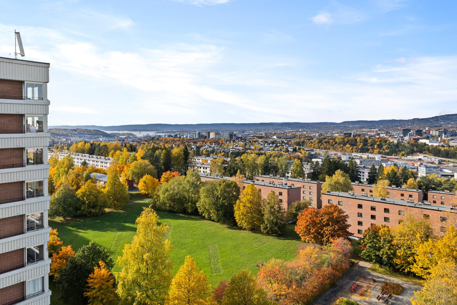 Her er det gode solforhold og en fantastisk utsikt over Oslo! Galleribilde