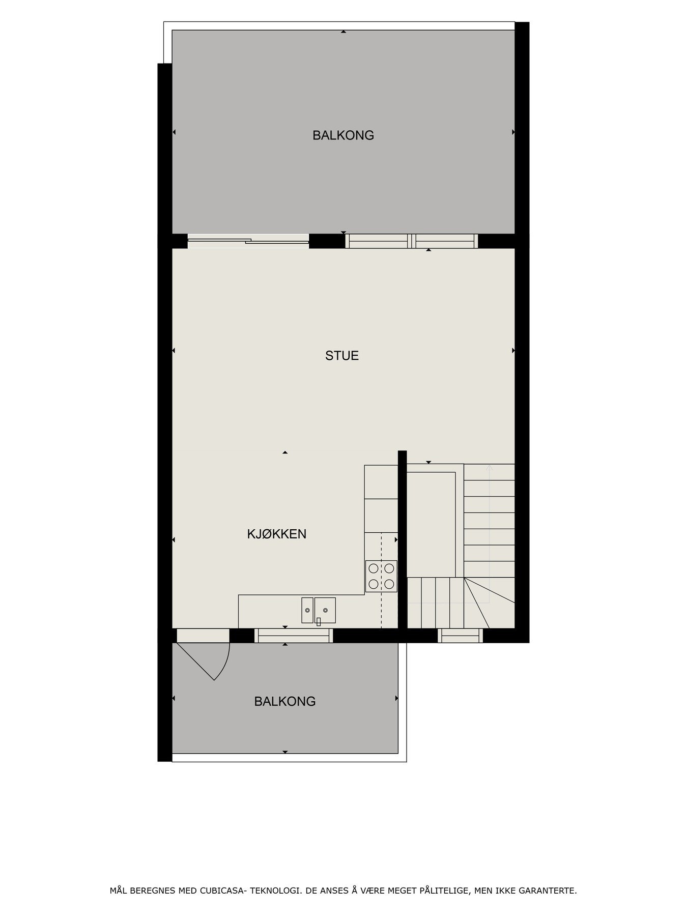 Planskisse 2. etasje Galleribilde