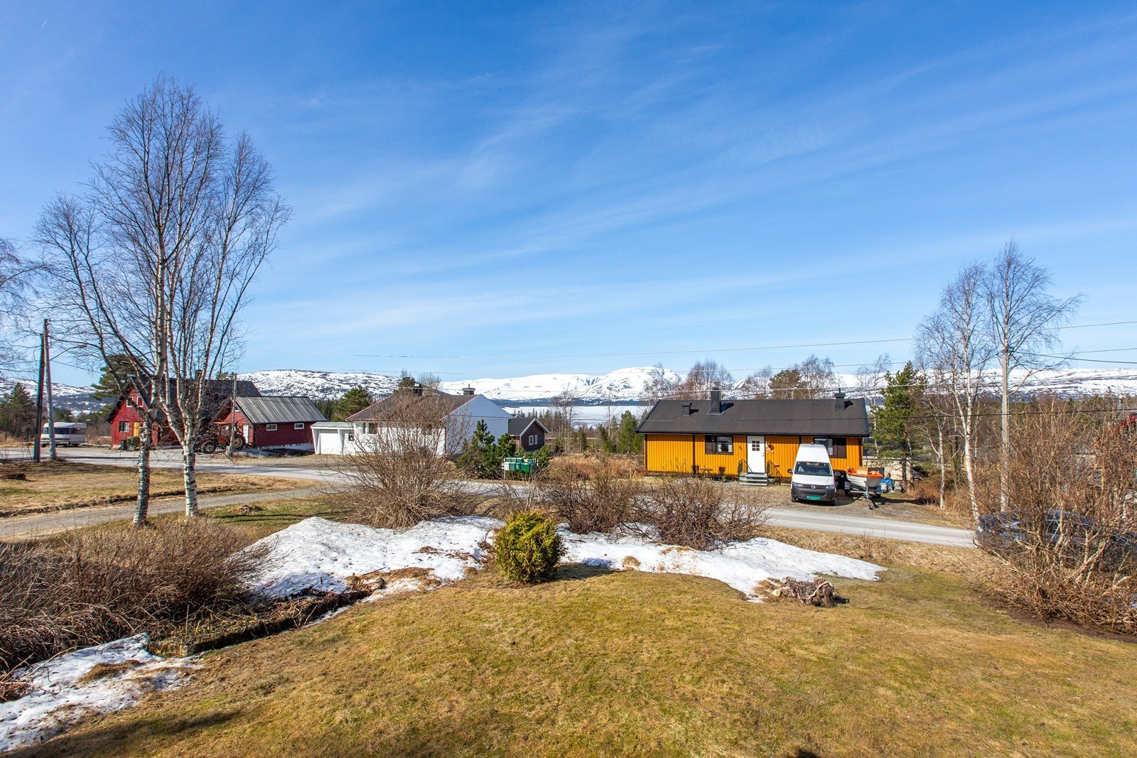 Utsikt fra terrassen Galleribilde