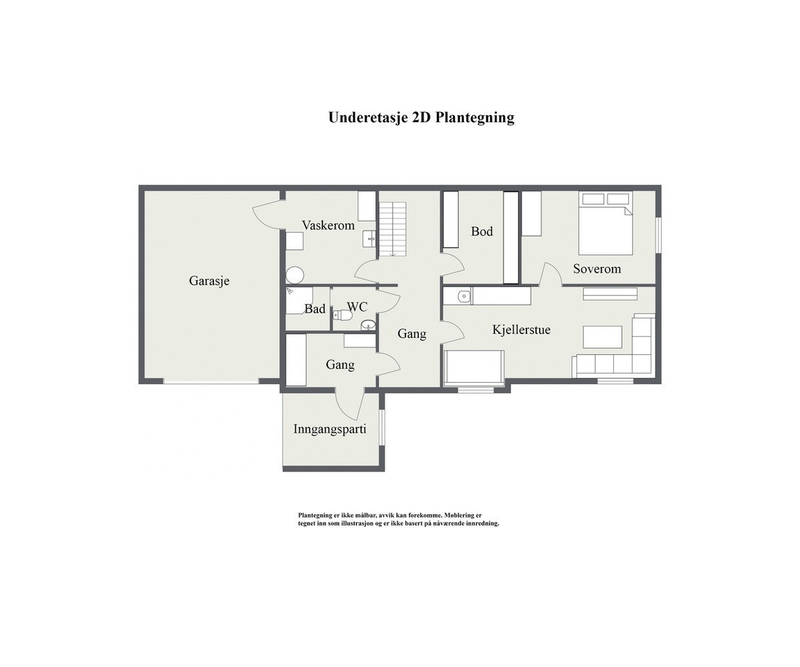 Underetasje - 2D Floor Plan.jpeg Galleribilde