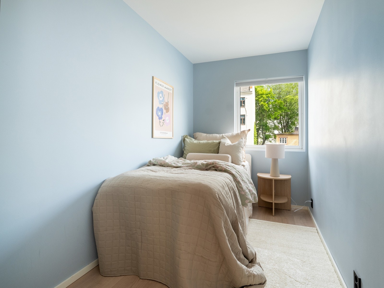 Soverom numer én på 6,5 kvm. Galleribilde