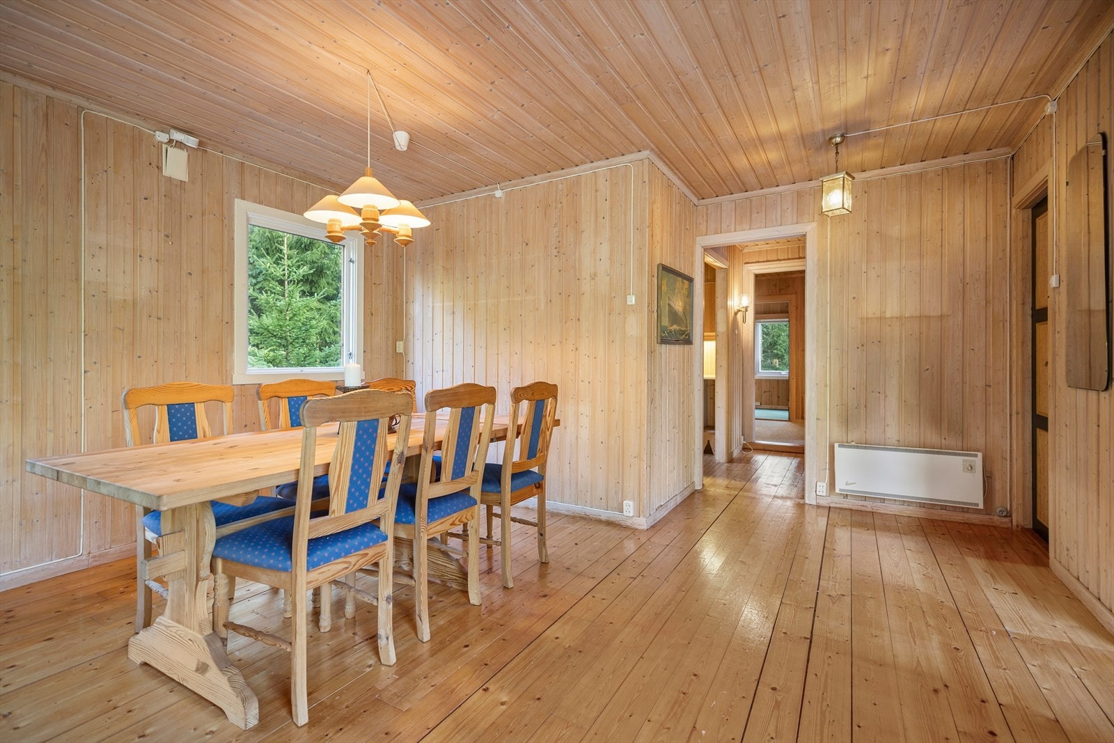 I tilknytning til kjøkkenet, kan spisebord enkelt plasseres - her kan gode måltider nytes. Galleribilde