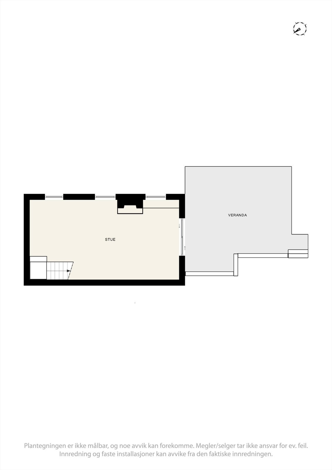 Plantegning kjeller. Galleribilde