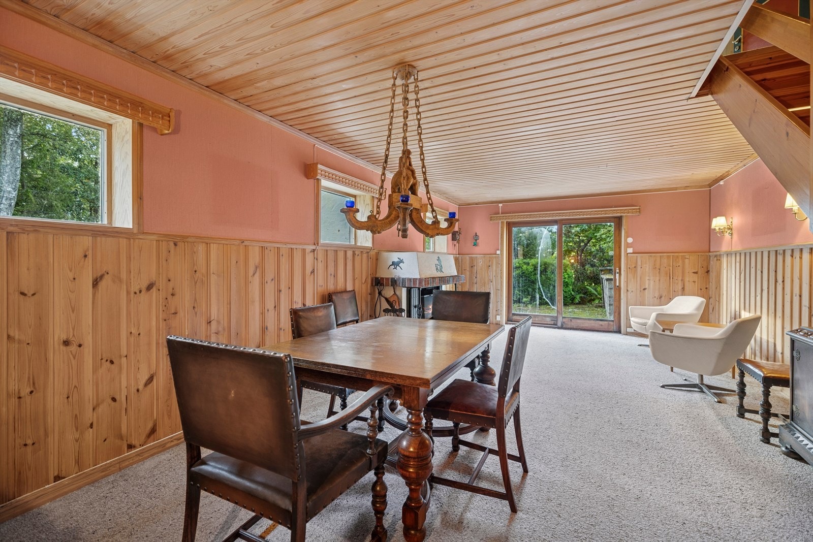 Kjellerstuen er også romslig med god plass til å innrede i flere soner. Galleribilde