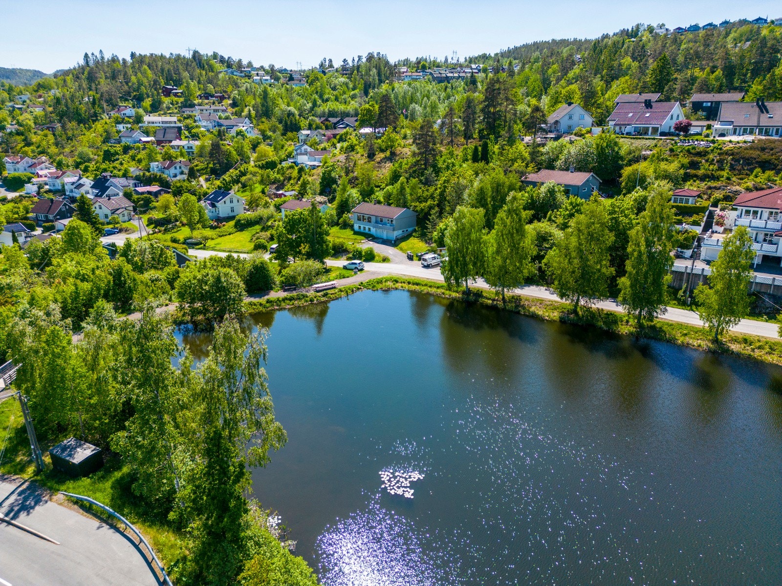 Flott beliggende tomter Galleribilde