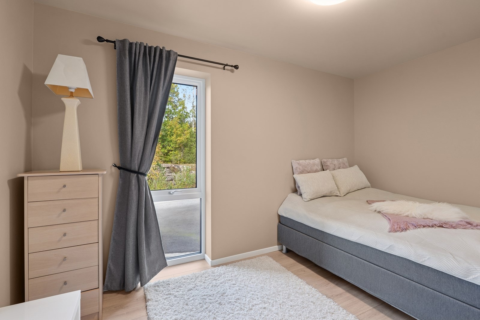 Det er 3 soverom i boligen Galleribilde