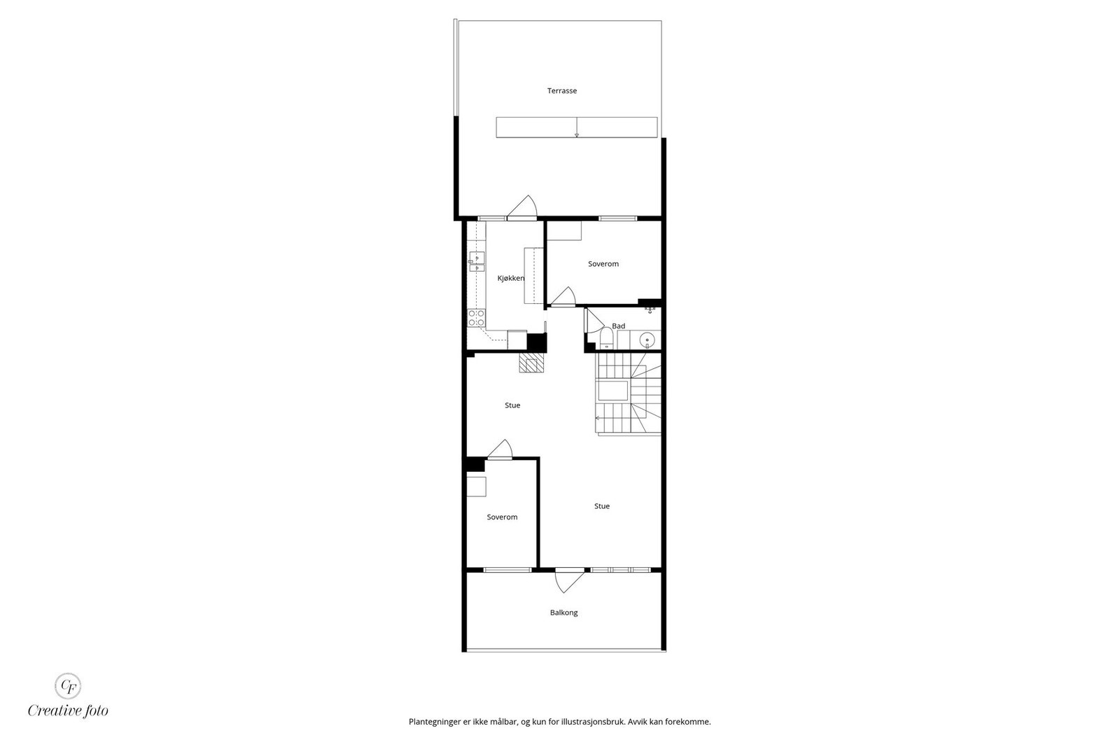Plantegning 2. etasje. Galleribilde