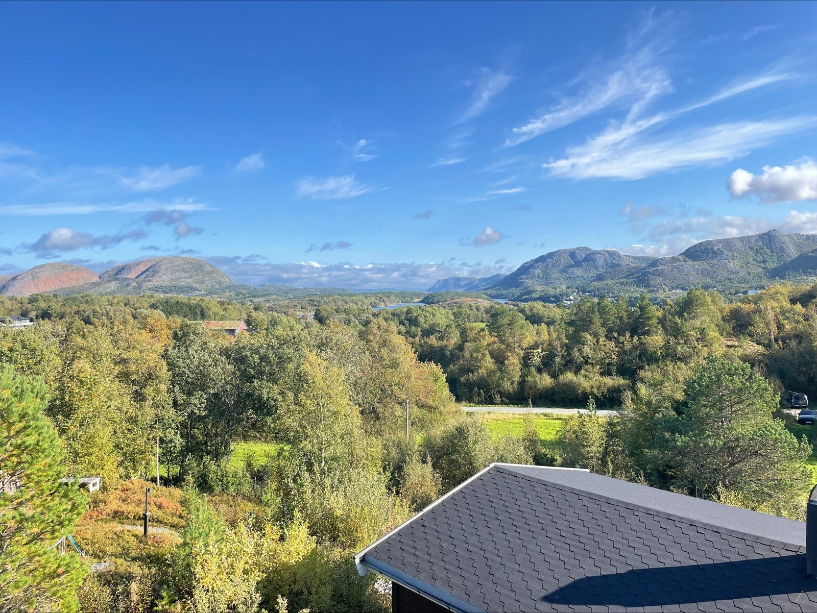 Utsikt fra lysthus. Galleribilde