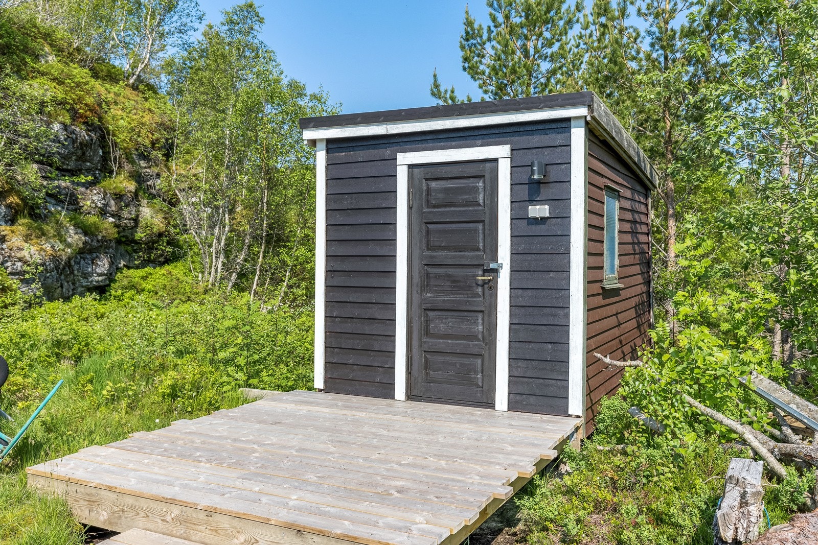 Bod og utedo. Galleribilde