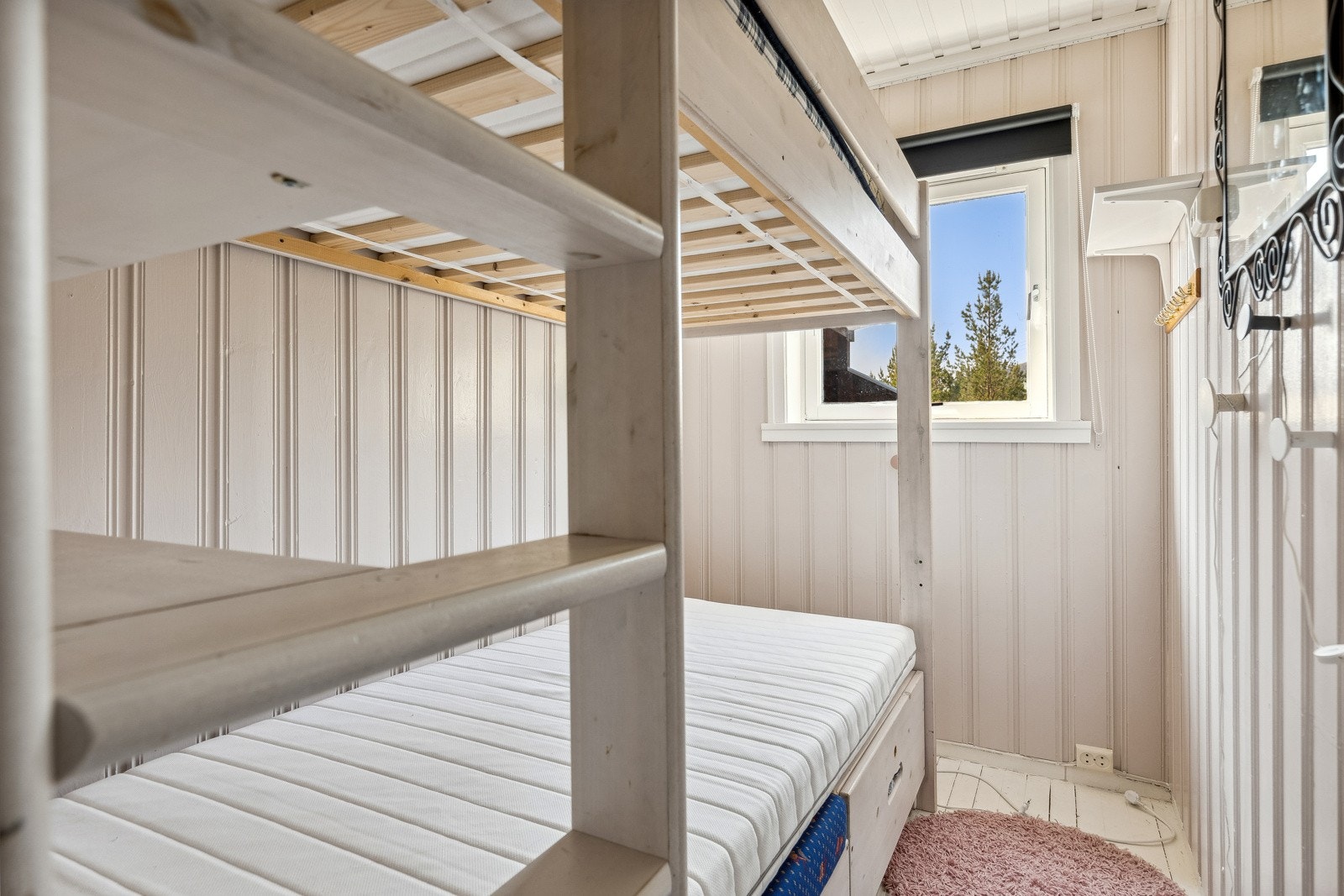 Soverom med køyeseng. Galleribilde