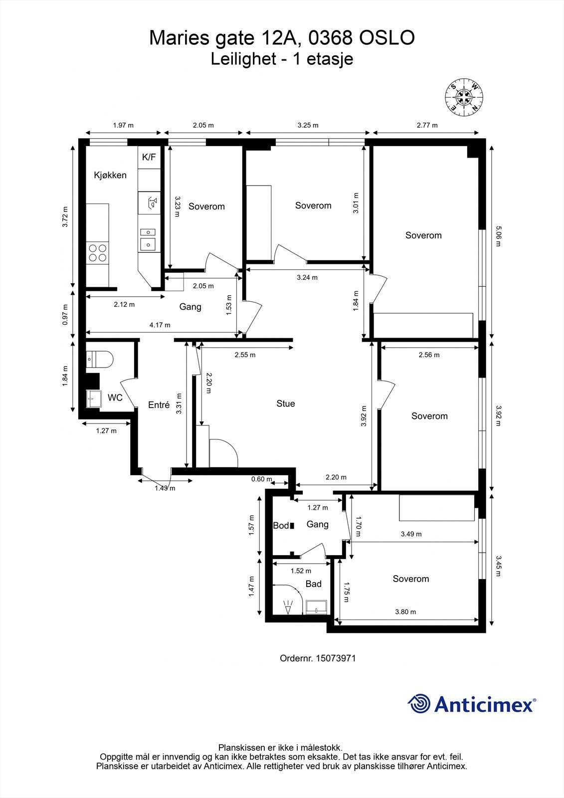 Plantegning. Galleribilde