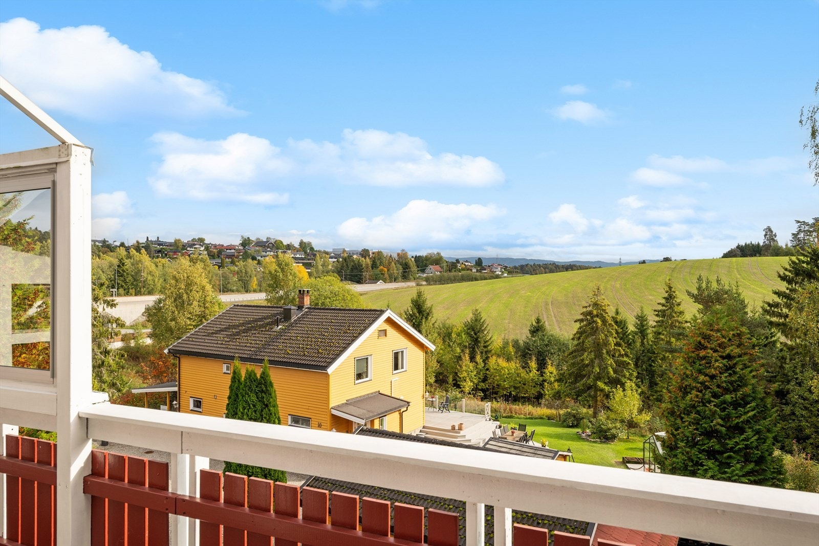 Fin utsikt fra boligen. Galleribilde