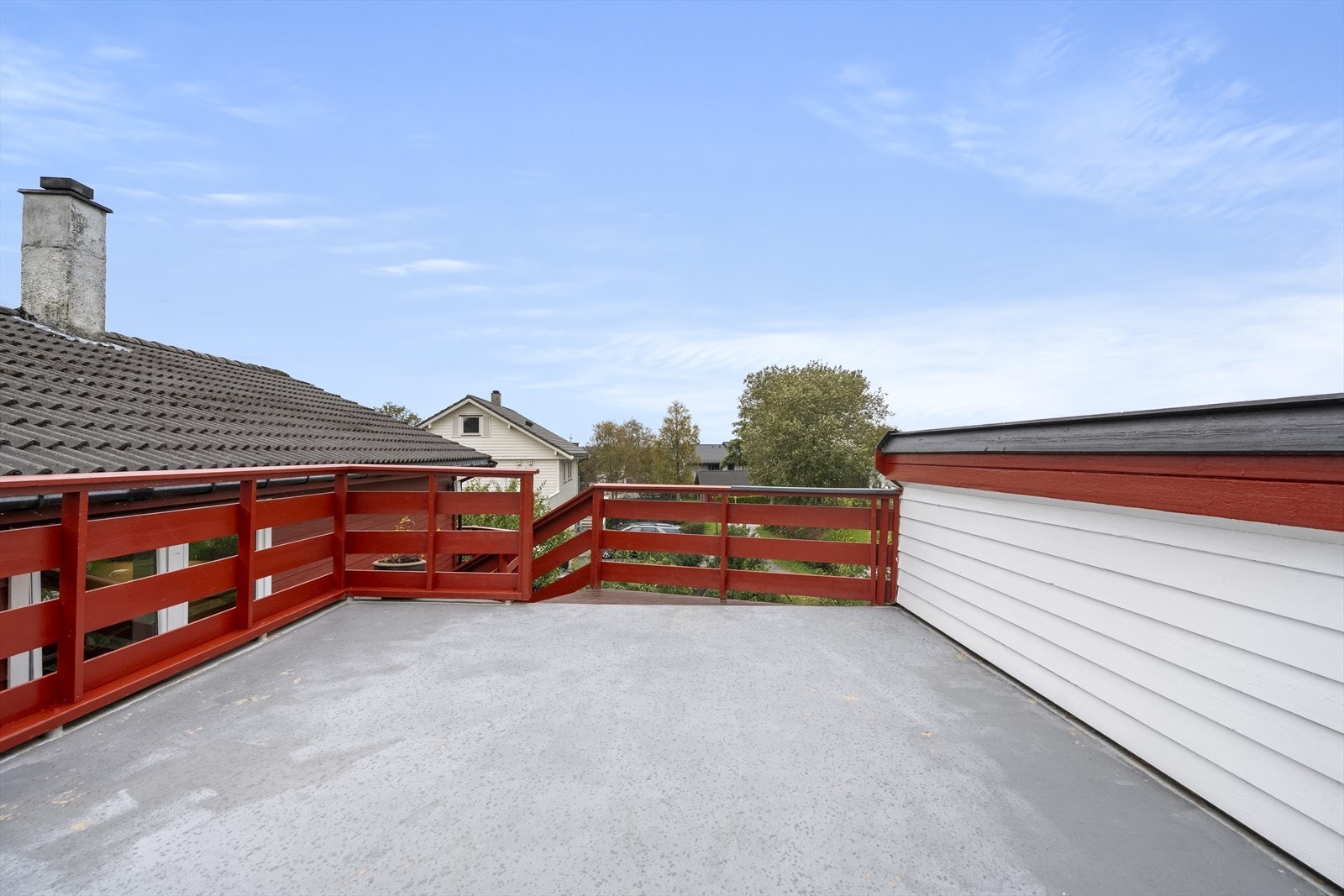 Uteplass på garasjeloftet Galleribilde