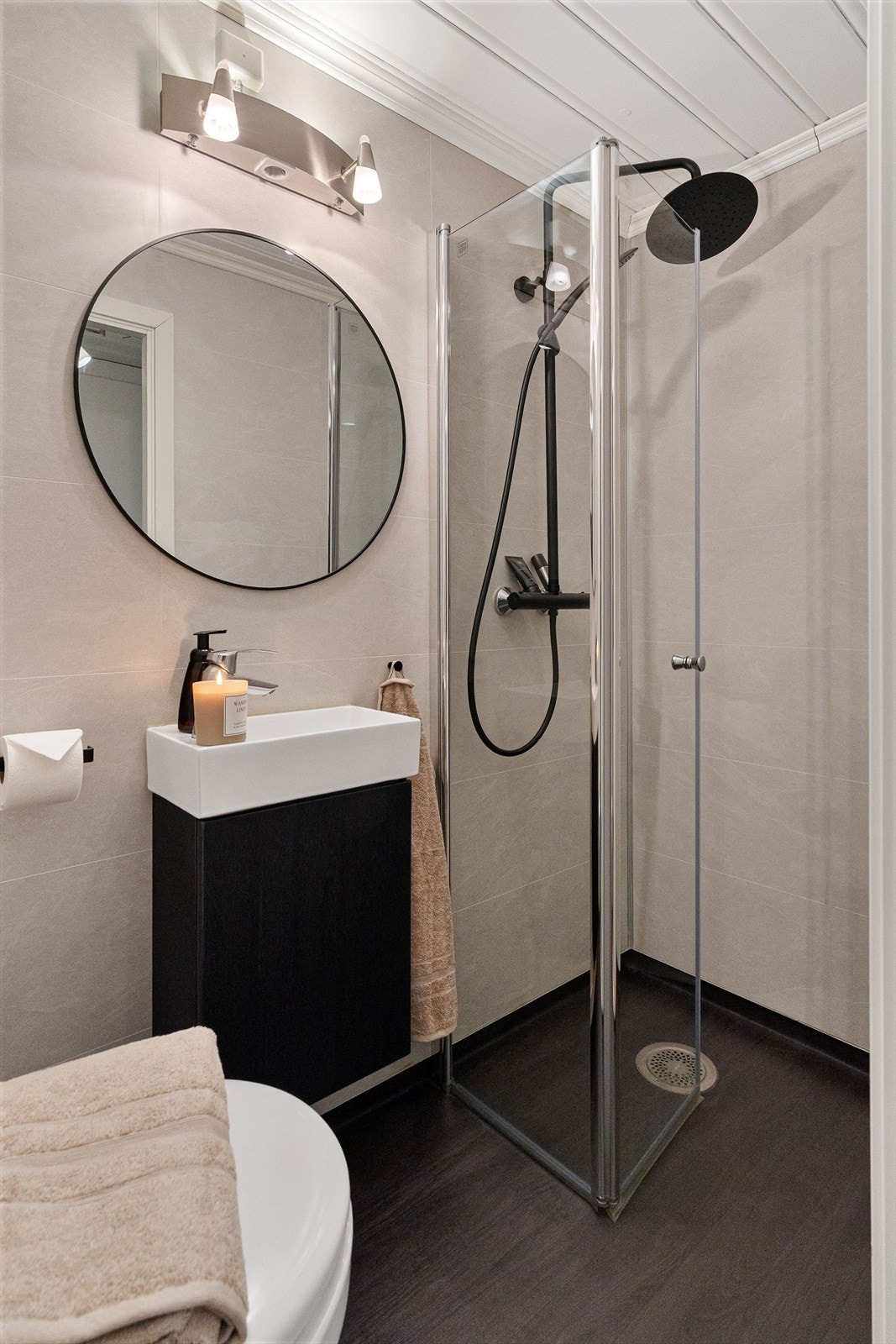 Badet nede ble delikat pusset opp i 2021. Galleribilde