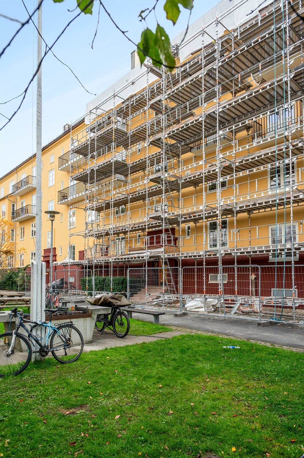 Fasade sett fra indre gård. Galleribilde