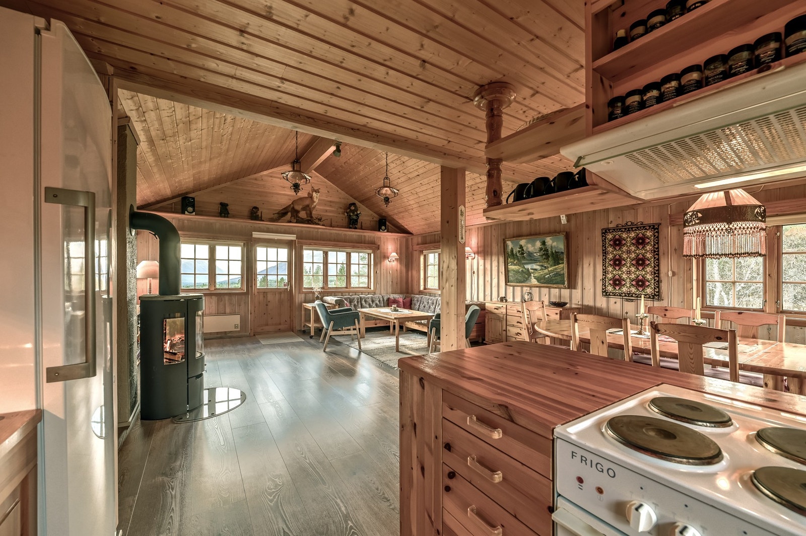 Kjøkken. Galleribilde