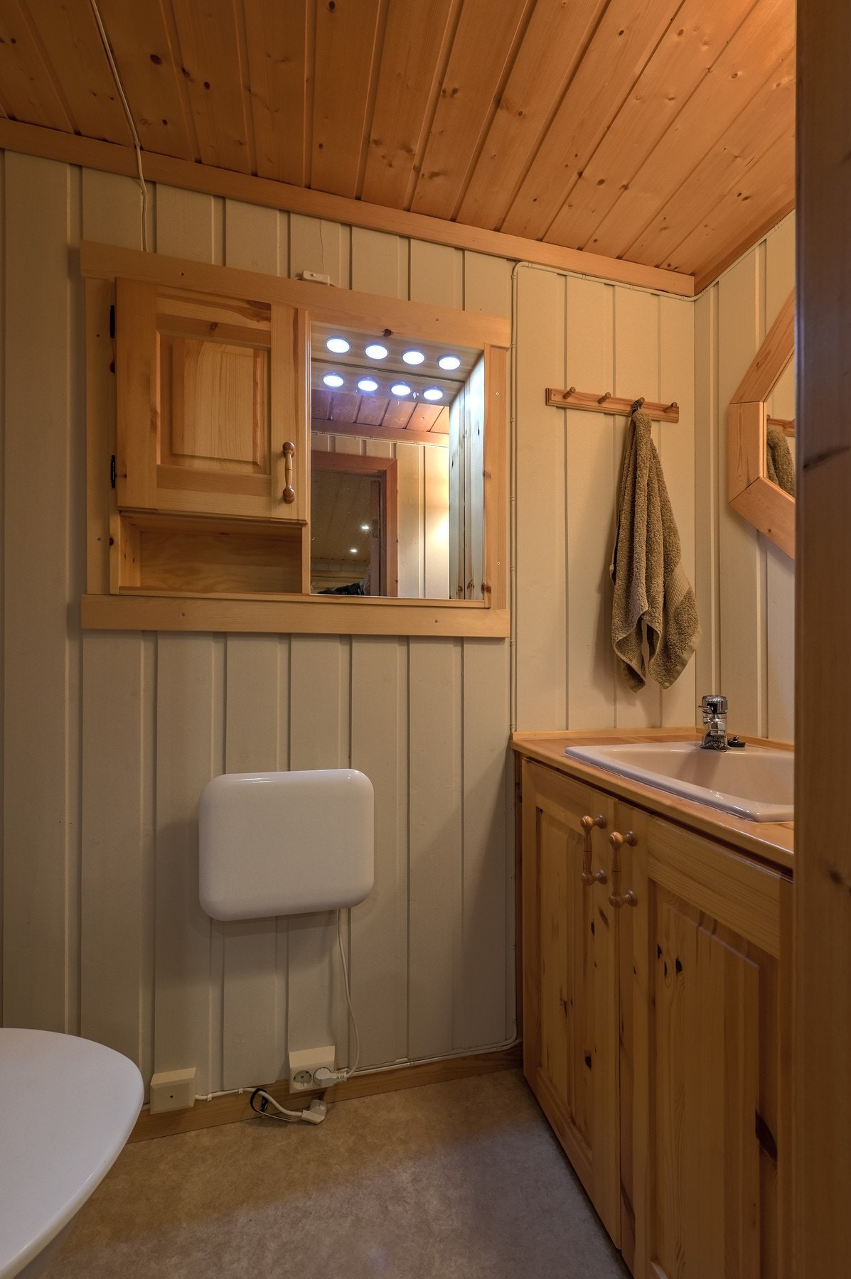 Alle bad og toaletter er mekanisk ventilert. Galleribilde