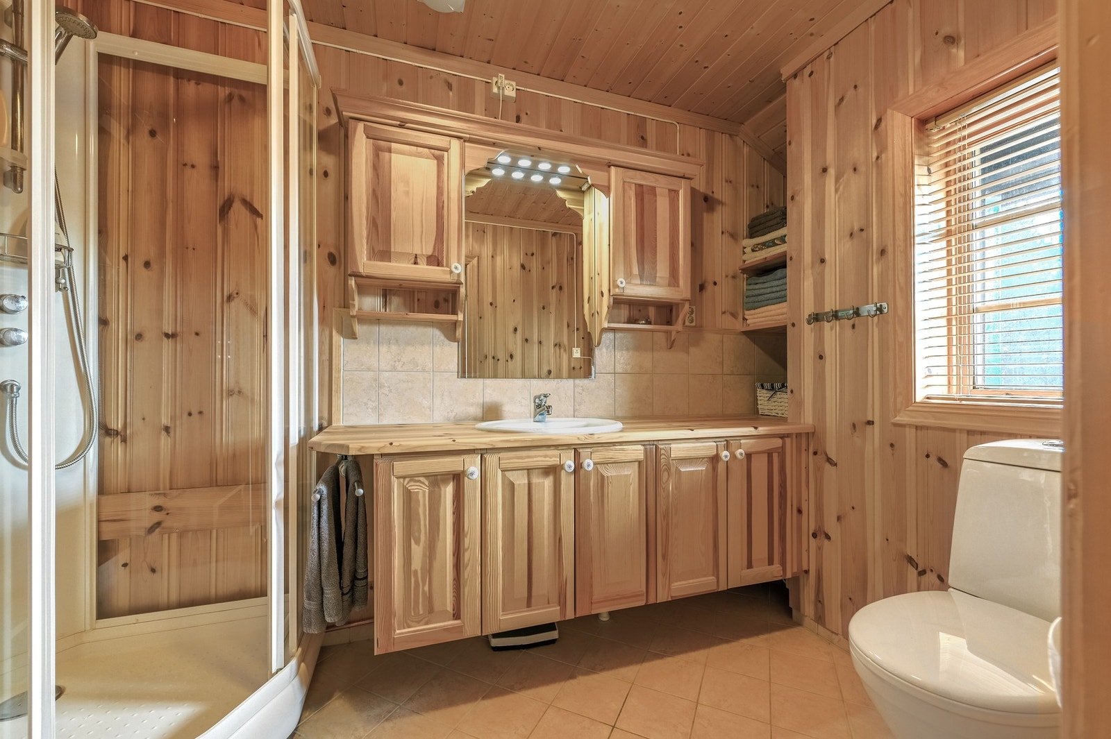 Lagringsrikt bad i gammeldelen. Galleribilde