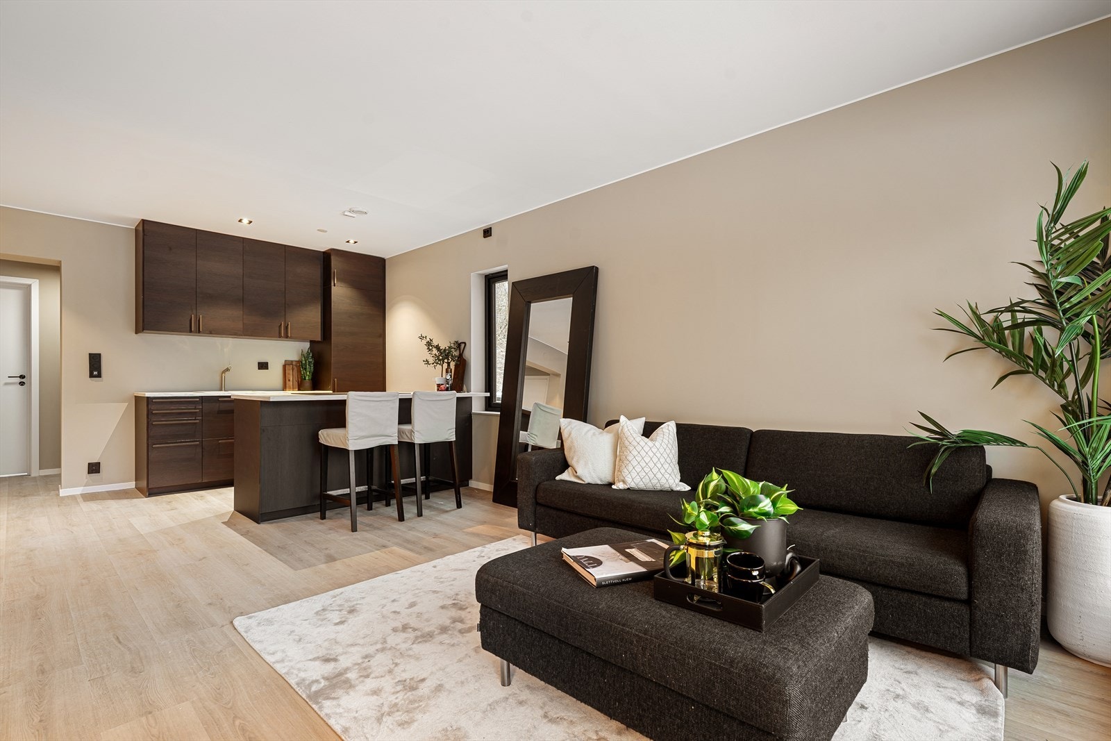 En nyrenovert 3- roms selveierleilighet med sentral beliggenhet på Reinsholm. Galleribilde