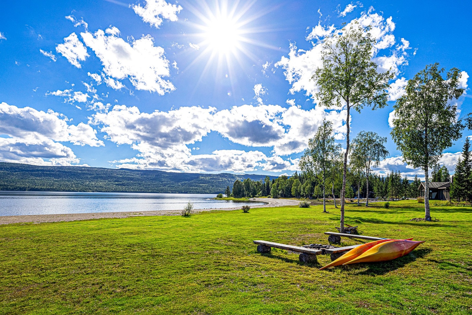 Eksempelbilde fra nærliggende hyttefelt Galleribilde