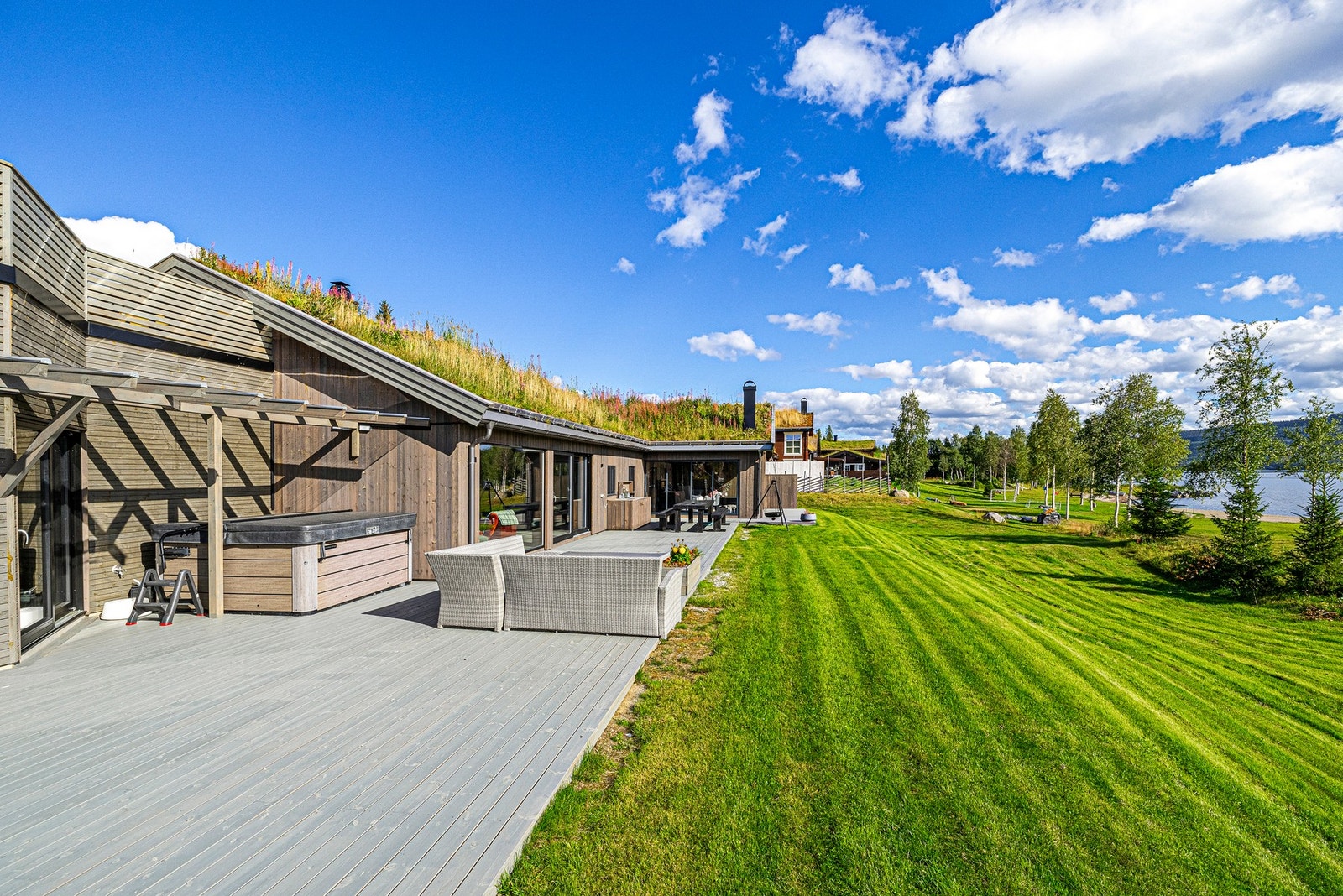 Eksempelbilde fra nærliggende hyttefelt Galleribilde