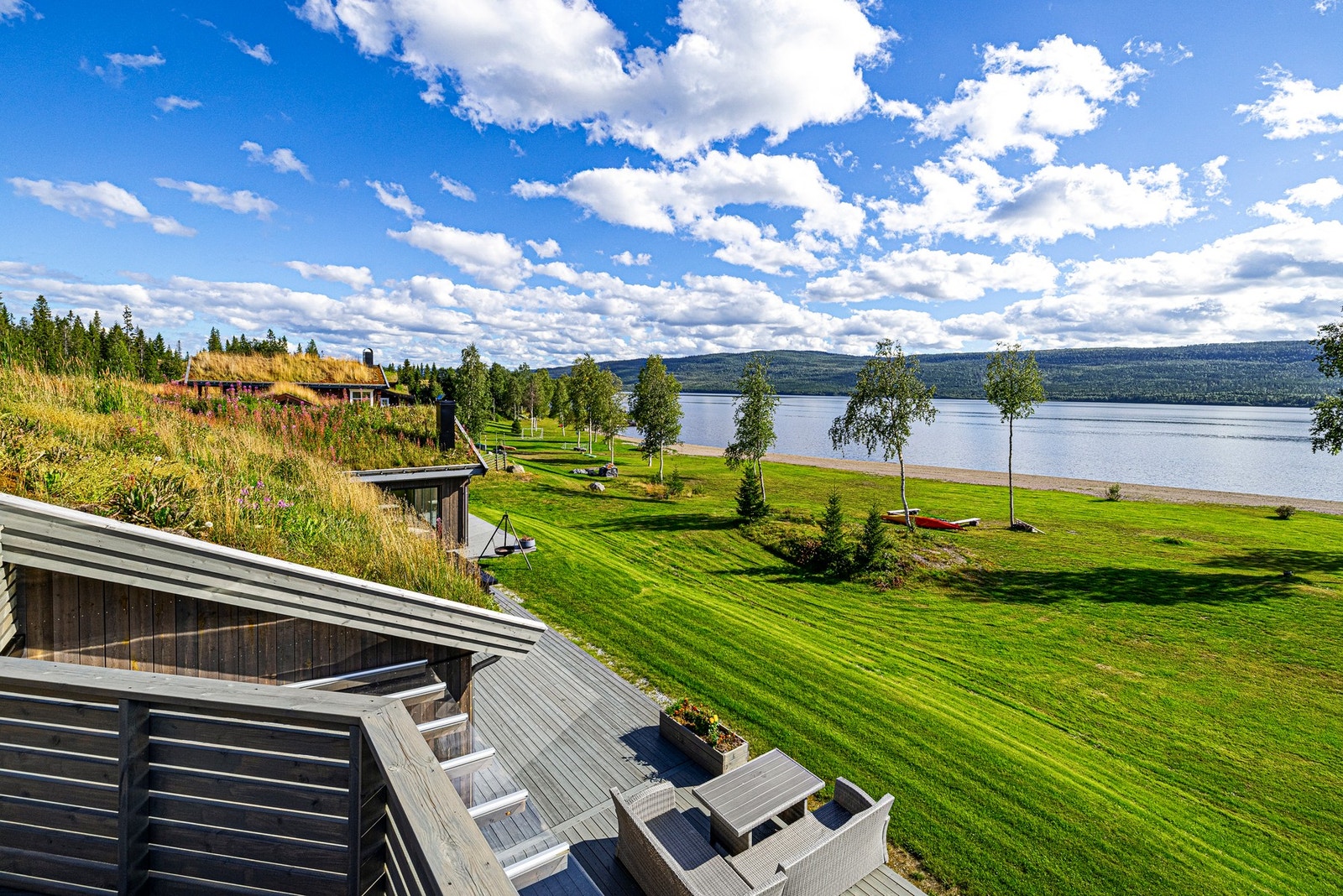 Eksempelbilde fra nærliggende hyttefelt Galleribilde