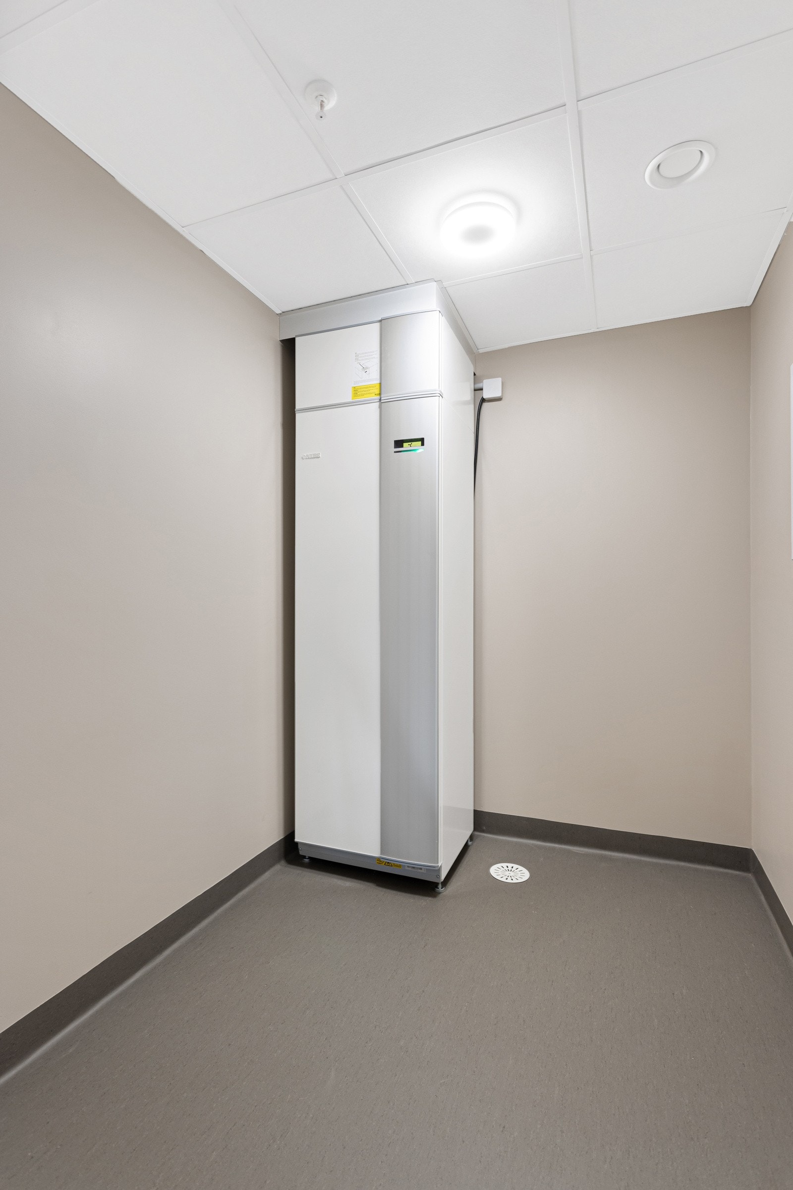 Bod/teknisk rom. Leiligheten har balansert boligventilasjon med varmegjenvinning. Galleribilde