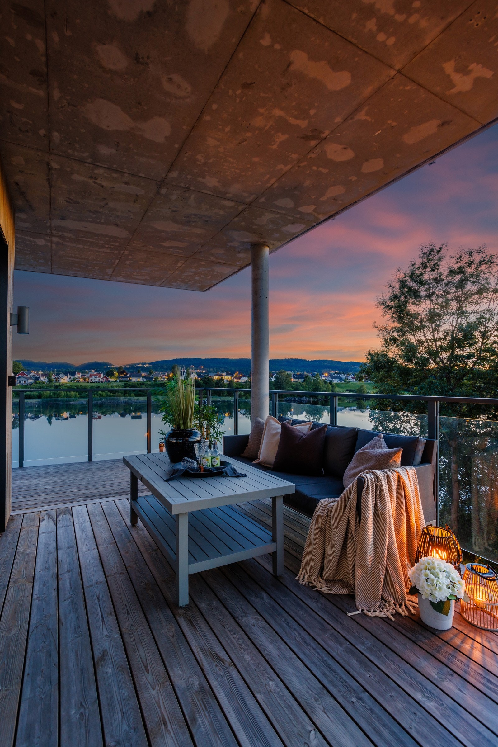 Her kan man nyte deilige sommerkvelder! Galleribilde