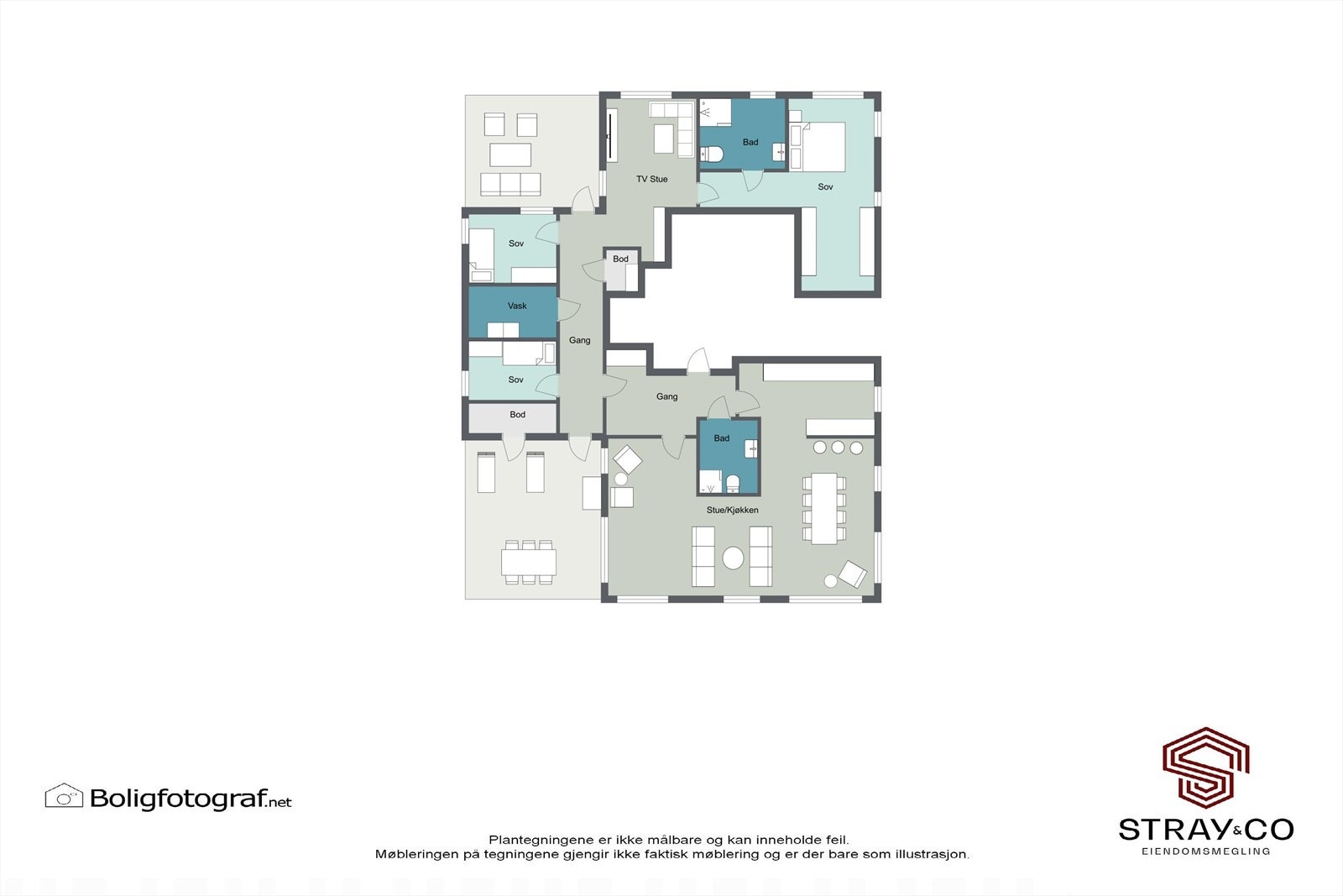 Planskisse Galleribilde