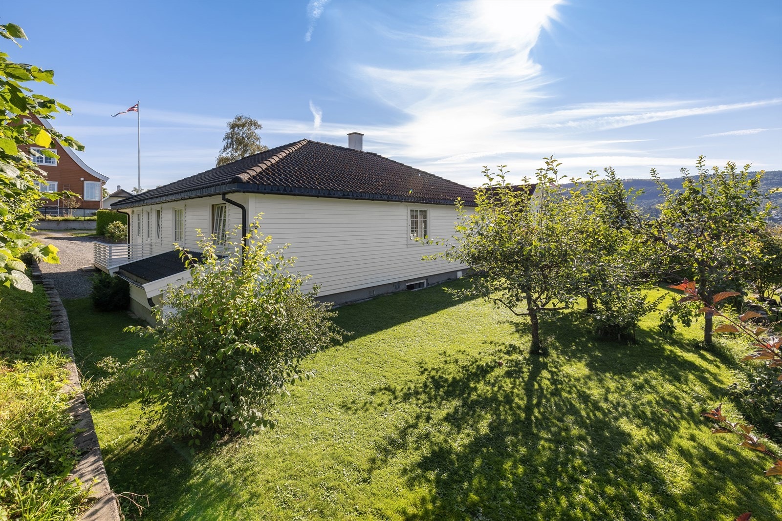 Hagen byr på boltreplass for hele familien. Galleribilde