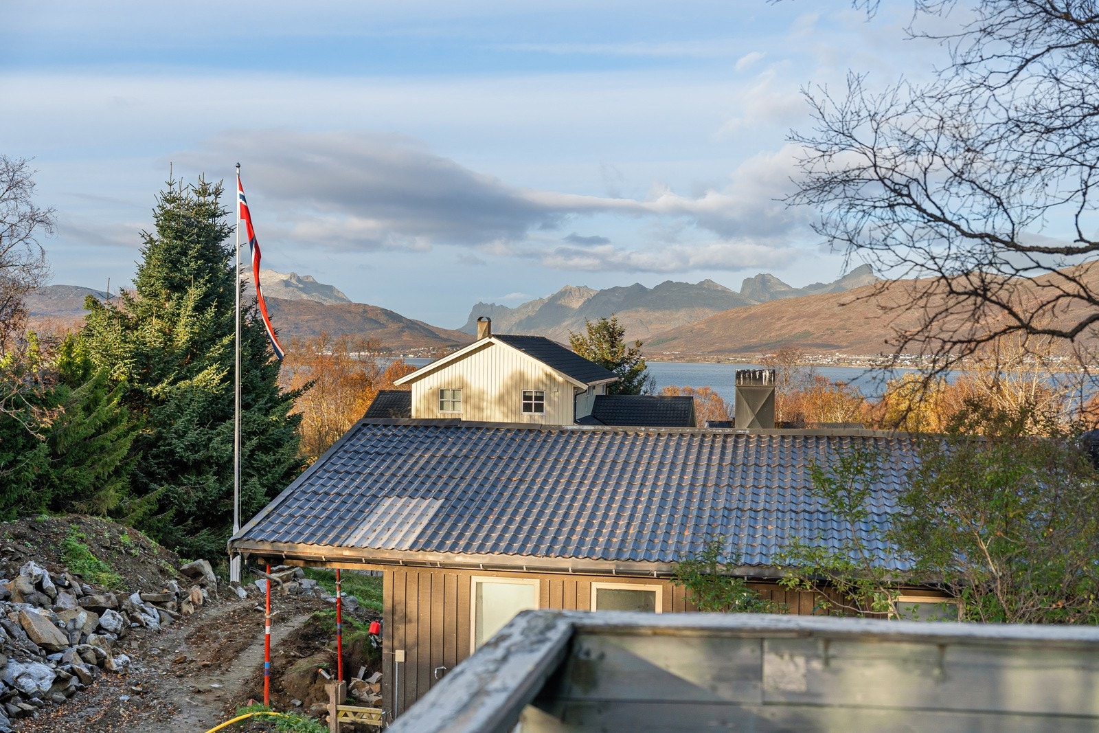 Pen utsikt mot Kvaløya. Galleribilde