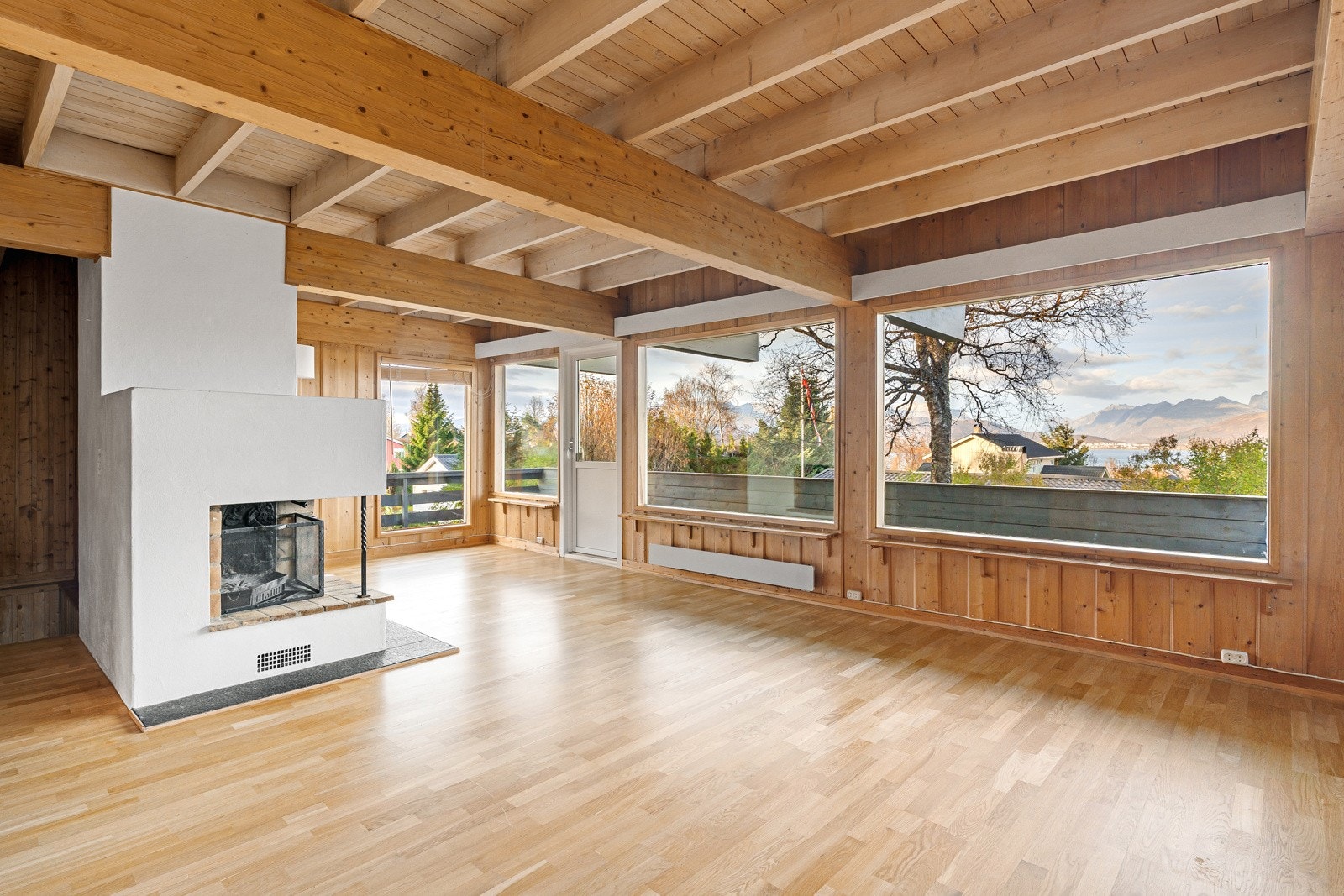 En arkitekttegnet enebolig i etterspurte Norrøna på vestsiden av Tromsøya. Galleribilde