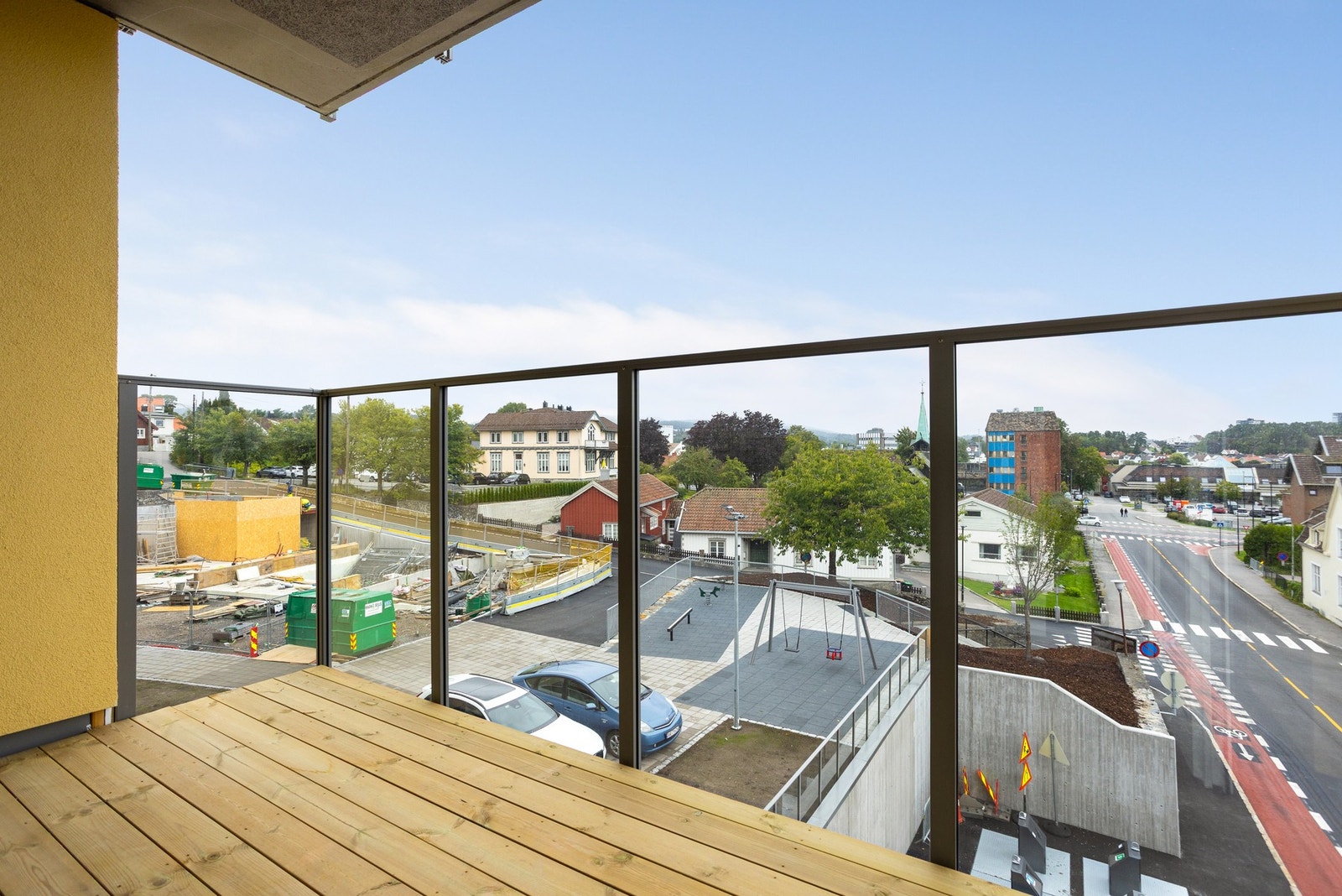 Balkong 2 med flott utsikt Galleribilde