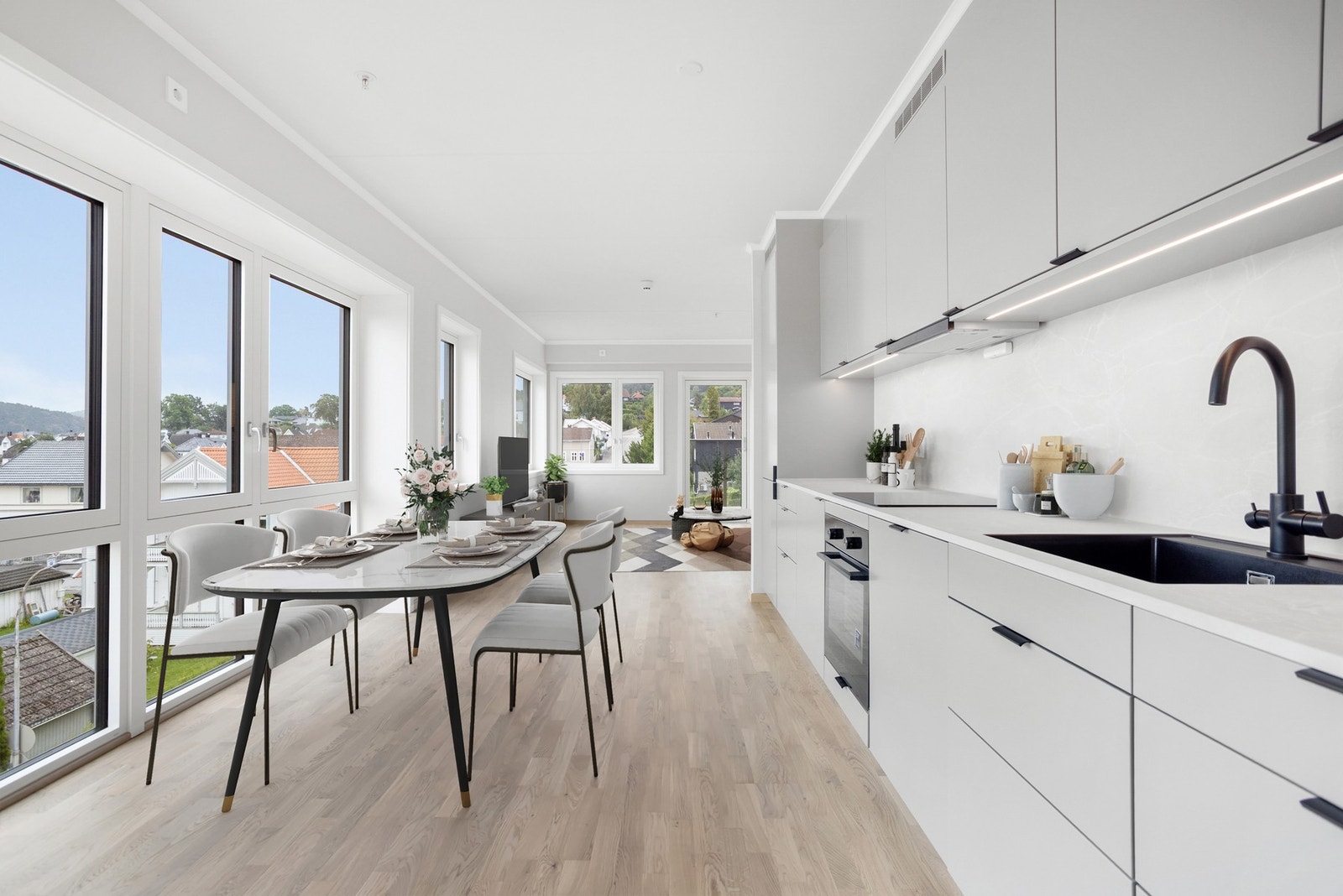 Privatmegleren v/Ingrid Apesland Reisjø presenterer Olavsgate 30 (Digital styling) Galleribilde