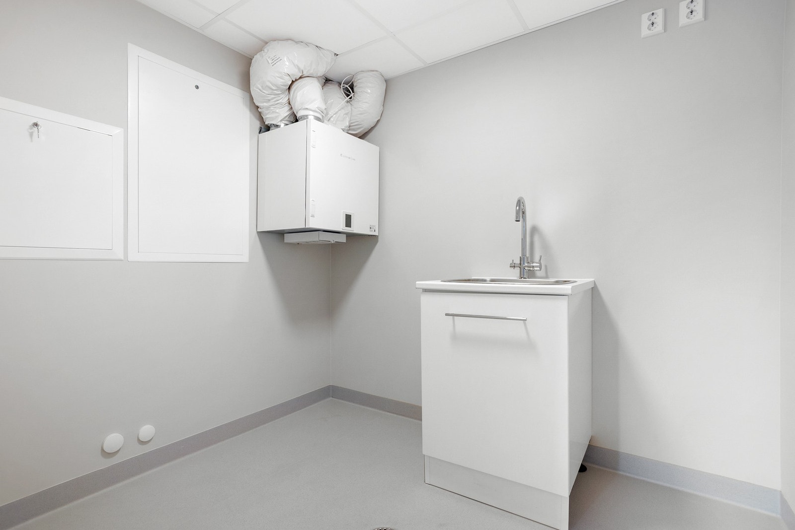 Vaskerom og teknisk rom. Galleribilde