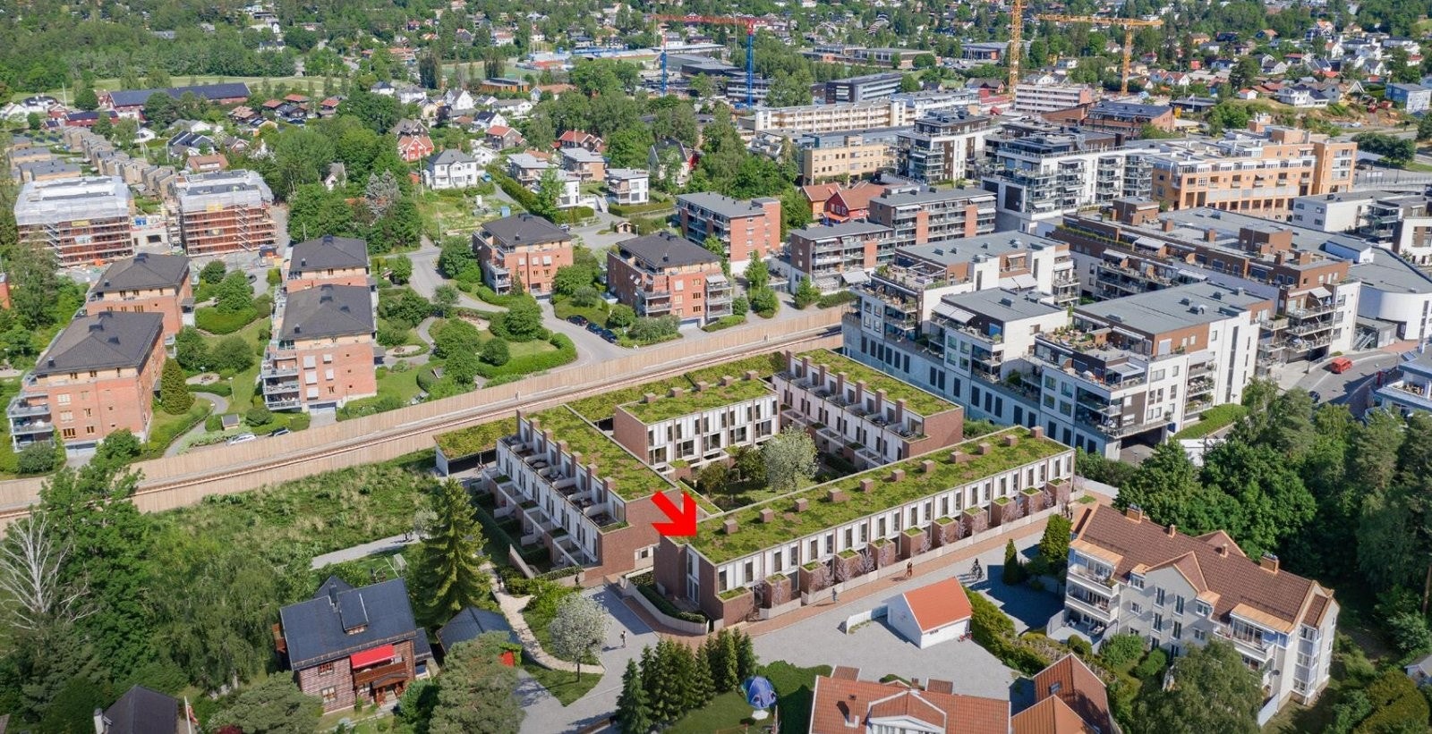 Oversiktsillustrasjon av Frøy Bekkestua Galleribilde