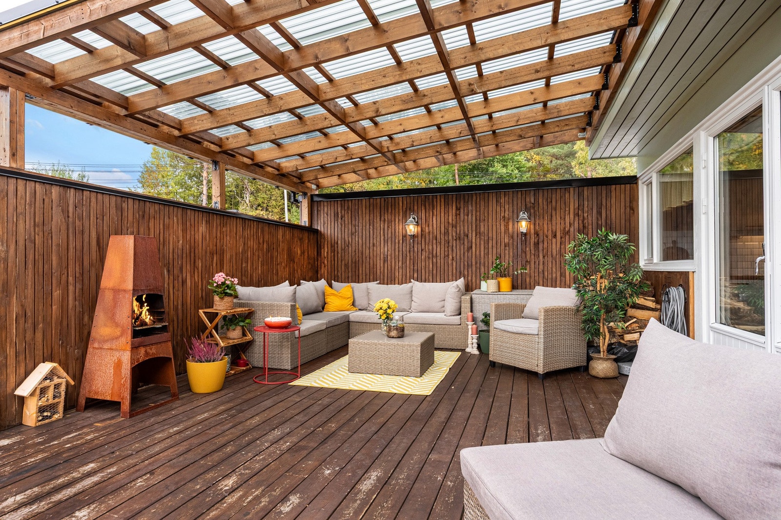 Sjekk denne drømmen av en uteplass! Galleribilde