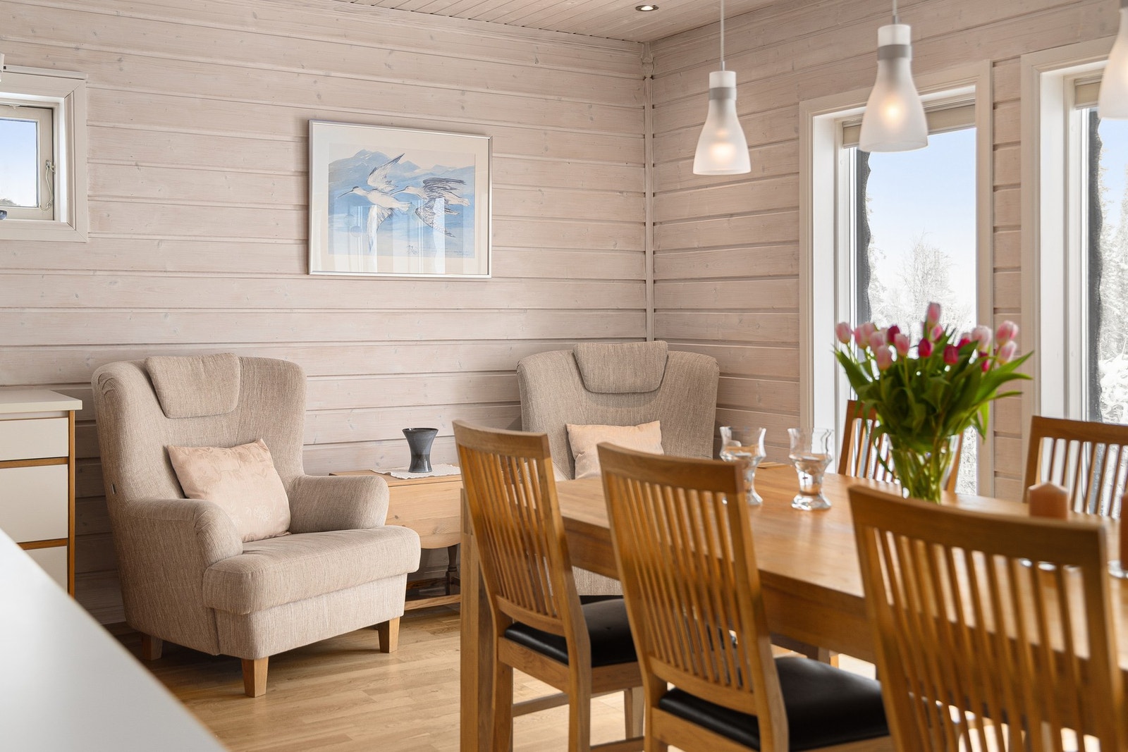 Trivelig sitteplass. Galleribilde