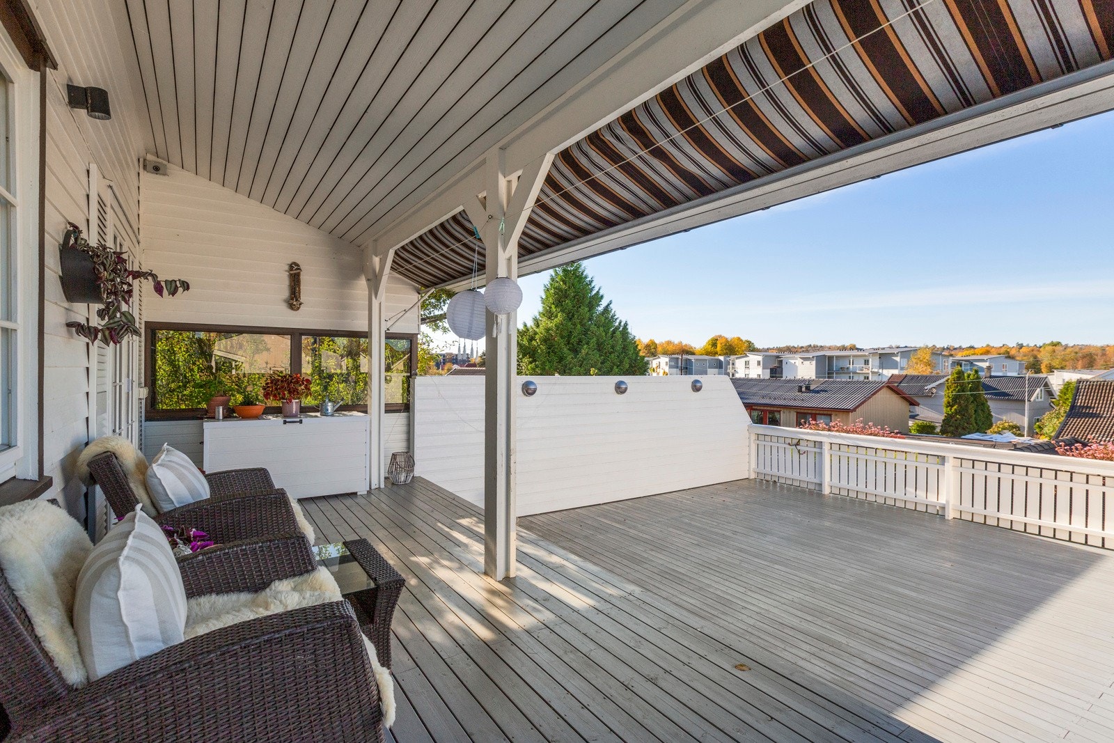 Stor veranda Galleribilde