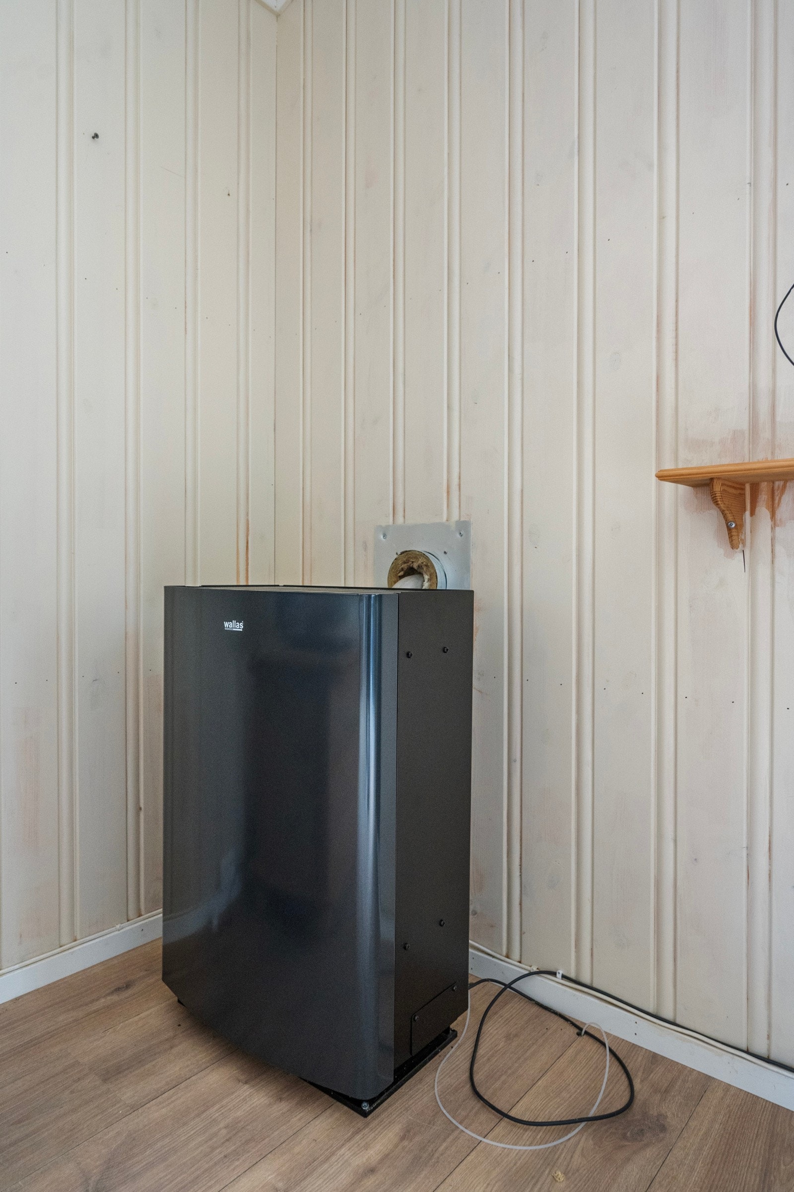 Wallasovn med ring hytta varm -funksjon, slik at du kan komme frem til en varm og behagelig hytte Galleribilde