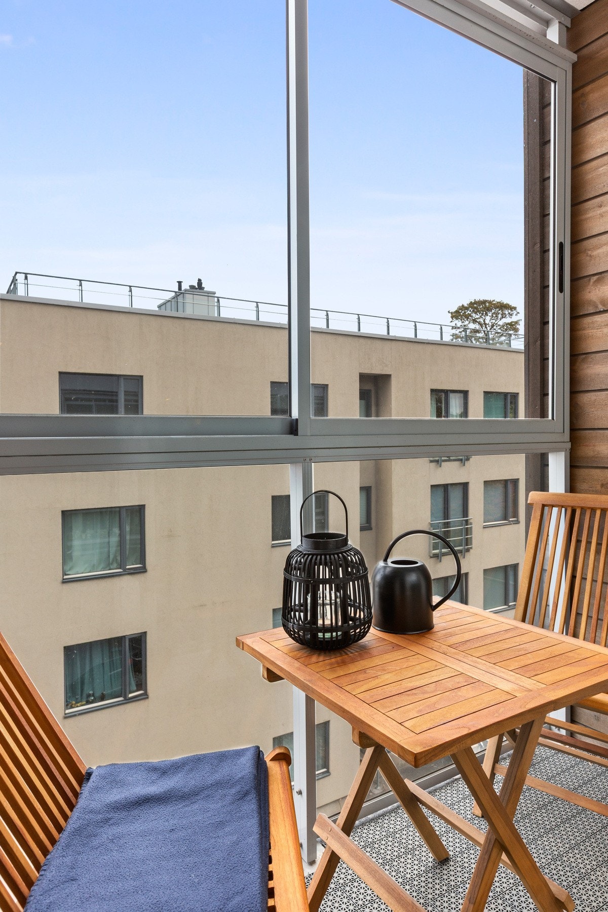 Balkongen er på 2 kvm Galleribilde