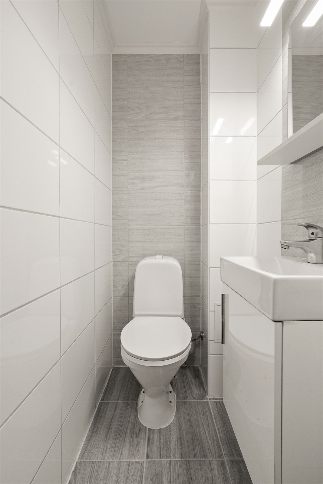 Separat WC er også modernisert i nyare tid Galleribilde