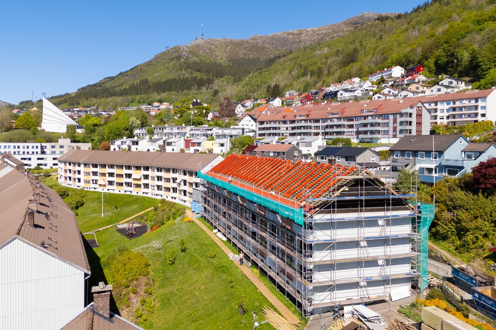 Borettslaget består av i alt 144 andeler. Galleribilde