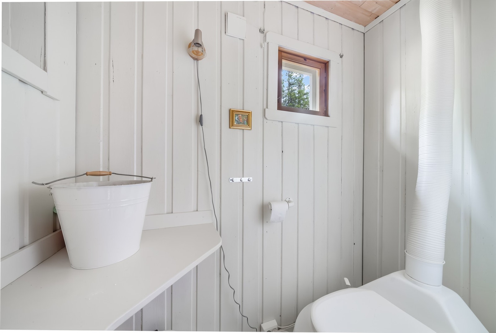 Toalettrom med biotoalett Galleribilde