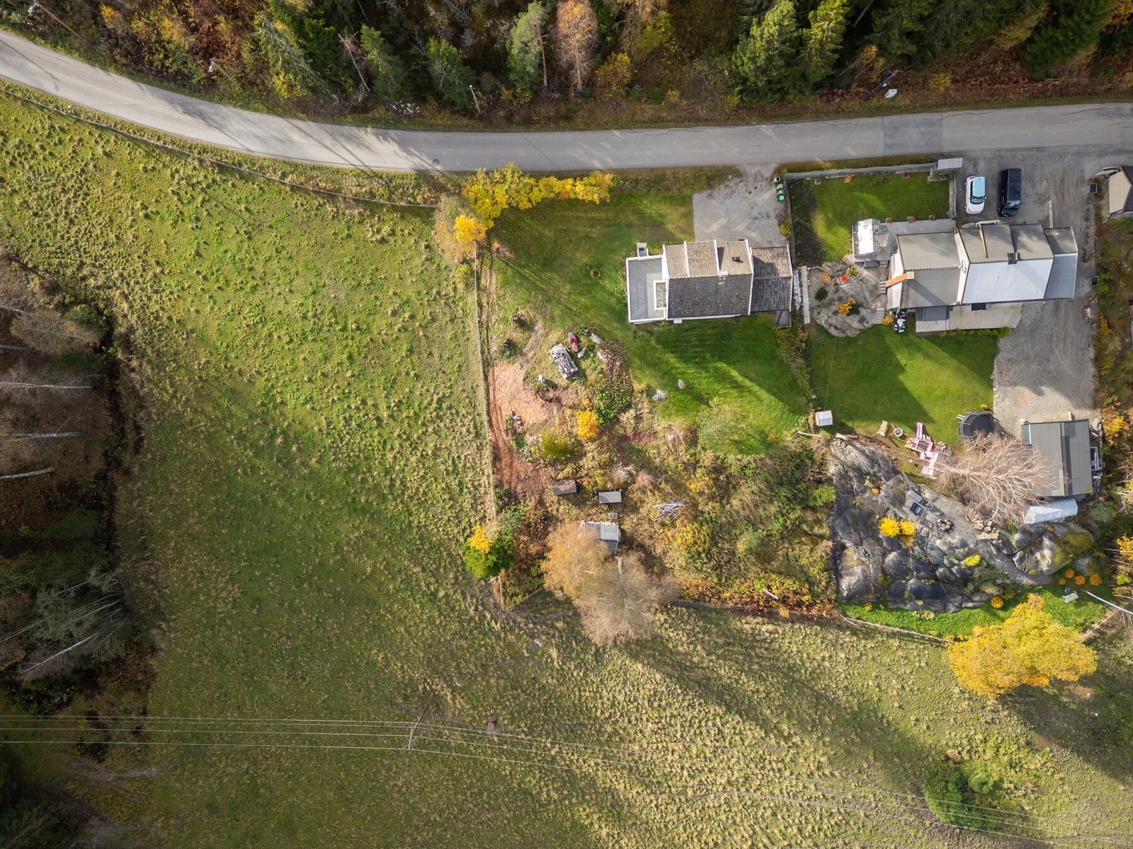 Dronefoto Galleribilde